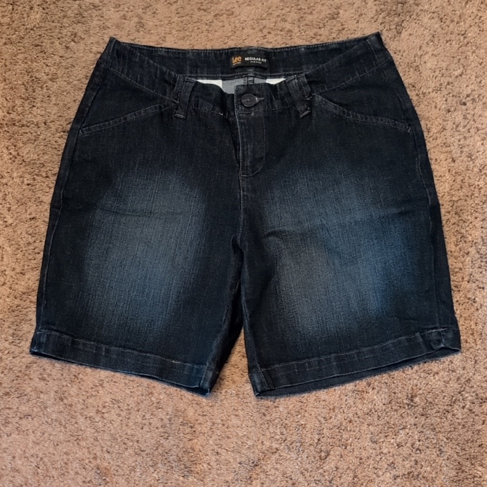 Lee Women's Dark Denim Shorts